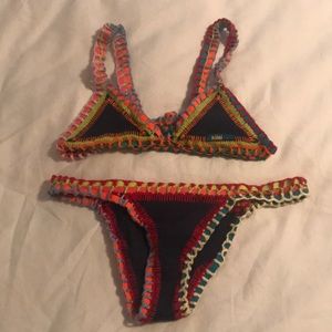Authentic hand knit Kiini swimsuit